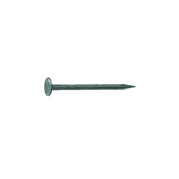 Common Nail, 1-3/8 in L, Steel, Phosphate Coated Finish, 13 ga